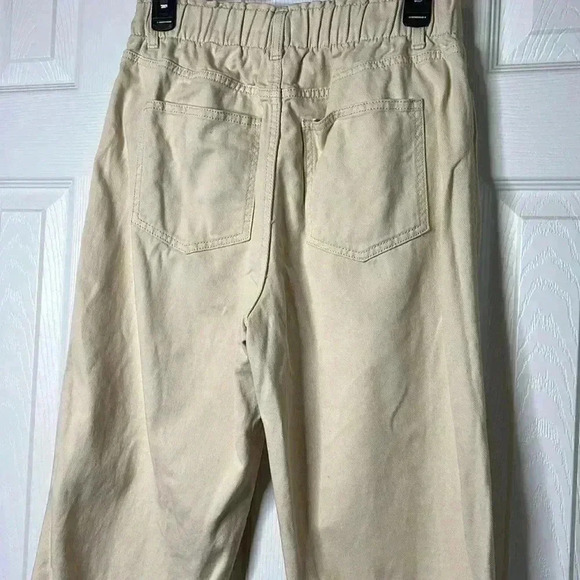 H&M High Waist Twill Trousers Size 6 - Picture 8 of 14
